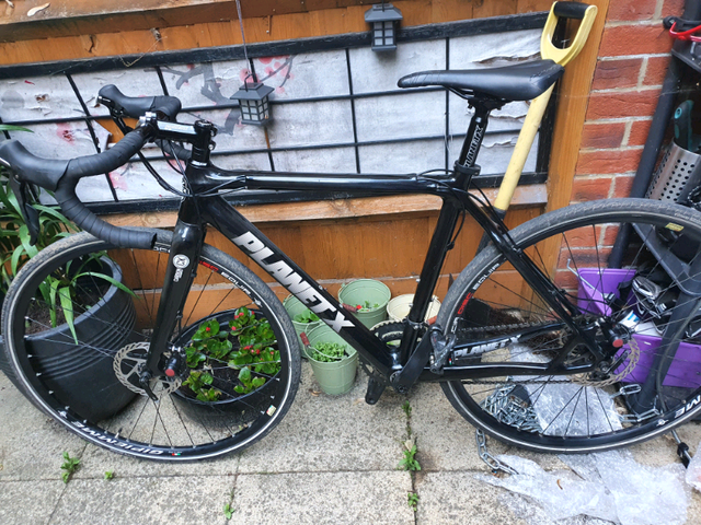 planet x gravel frame